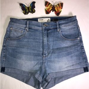 Garage Jean/Denim Shorts, Premium, Ultra High Rise, Size 9, pre-owned,